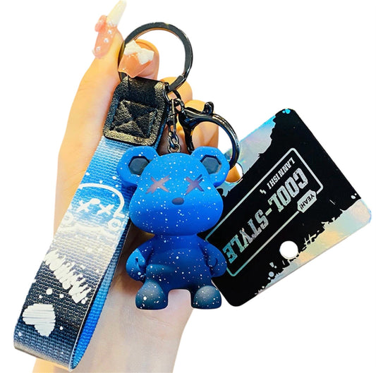 GRAFFITI BEAR KEYCHAIN